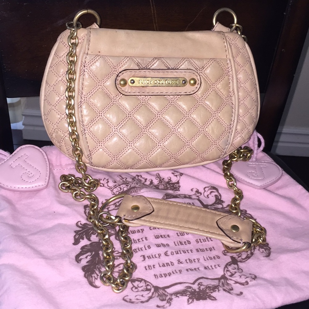 Juicy Couture quilted leather crossbody bag